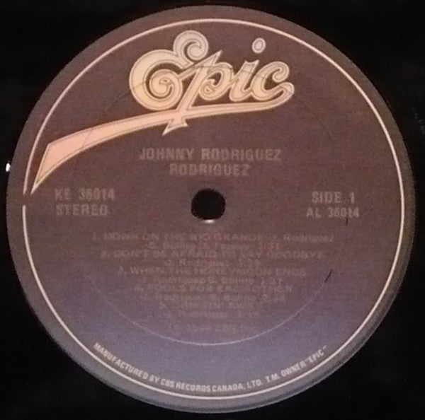 Johnny Rodriguez (4) : Rodriguez (LP, Album)