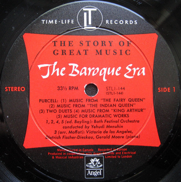 Various : The Baroque Era (4xLP, Comp + Box)