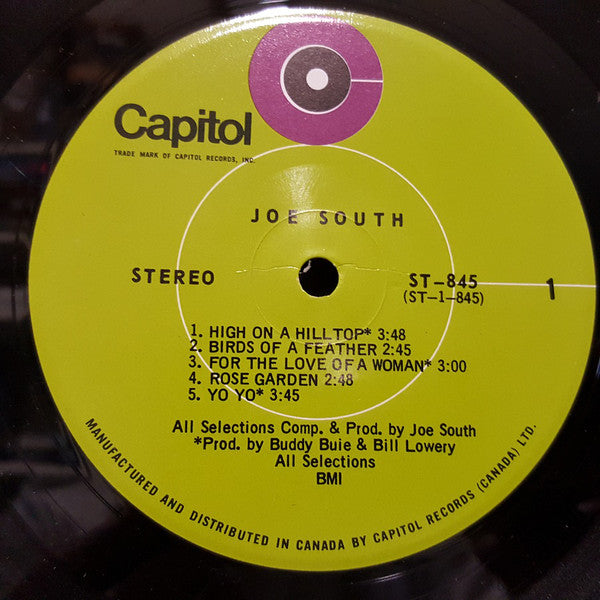 Joe South : Joe South (LP, Album)