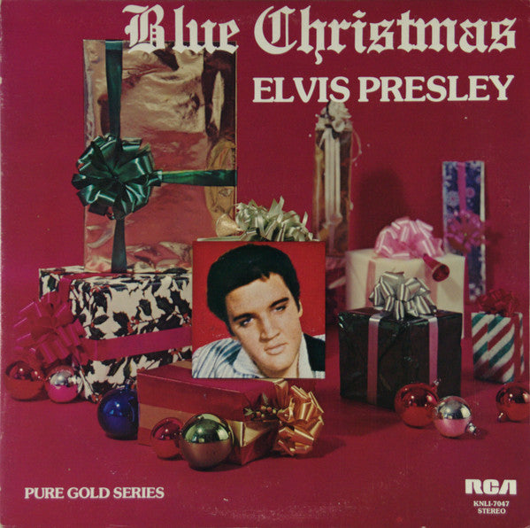 Elvis Presley : Blue Christmas (LP, Comp, RE)