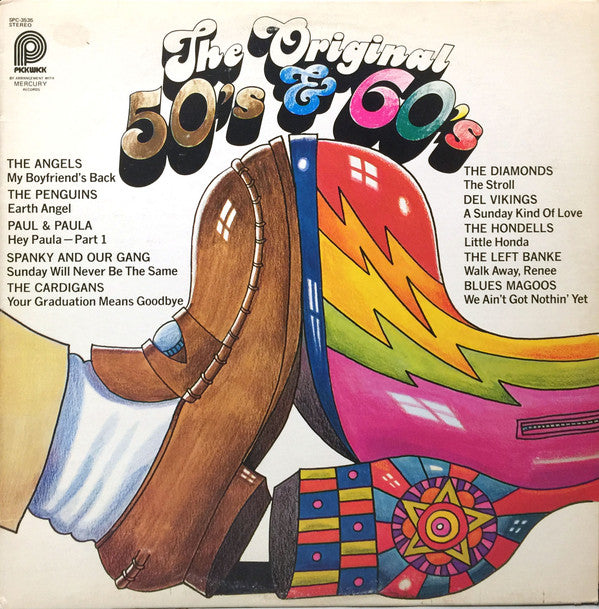 Various : The Original 50's And 60's (LP, Comp)