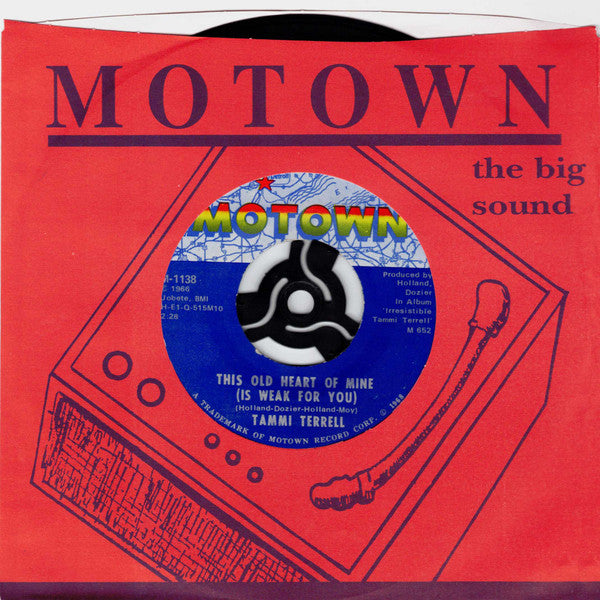 Tammi Terrell : This Old Heart Of Mine (Is Weak For You) (7", Single, Mono, ARP)