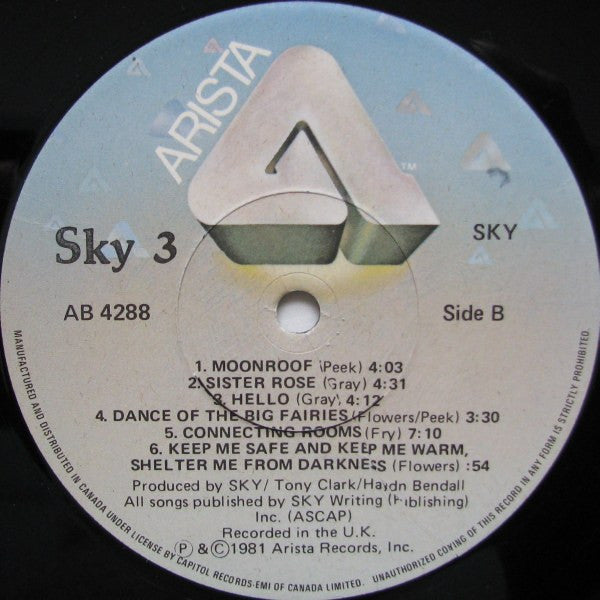 Sky (4) : Sky 3 (LP, Album)