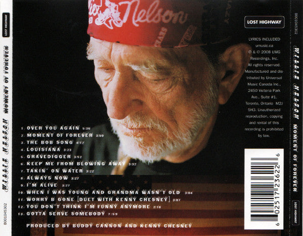 Willie Nelson : Moment Of Forever (CD, Album)