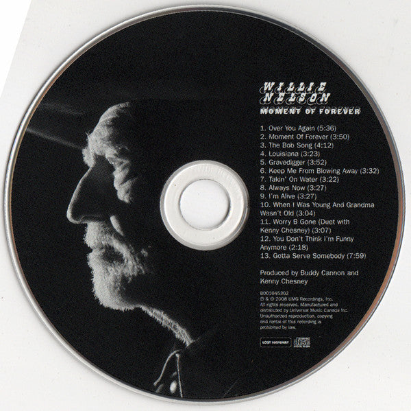 Willie Nelson : Moment Of Forever (CD, Album)