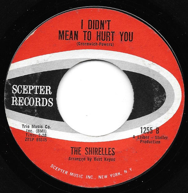 The Shirelles : Don't Say Goodnight And Mean Goodbye (7", Single)
