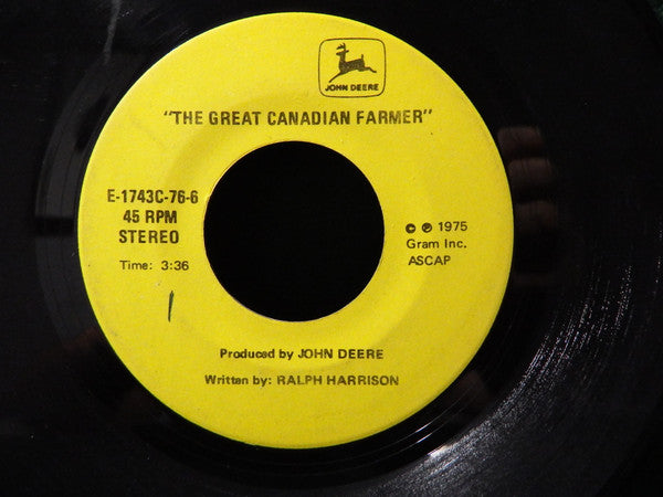 Tom Gallant : The Great Canadian Farmer (7", Single)