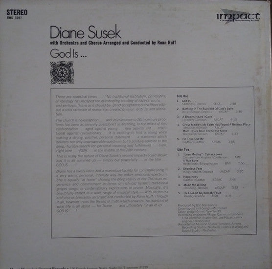 Diane Susek : God Is... (LP, Album)