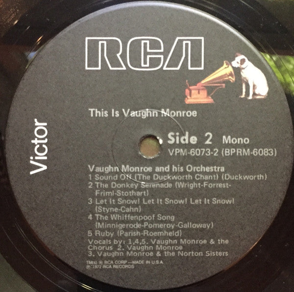 Vaughn Monroe : This Is Vaughn Monroe (2xLP, Comp, Mono, Gat)