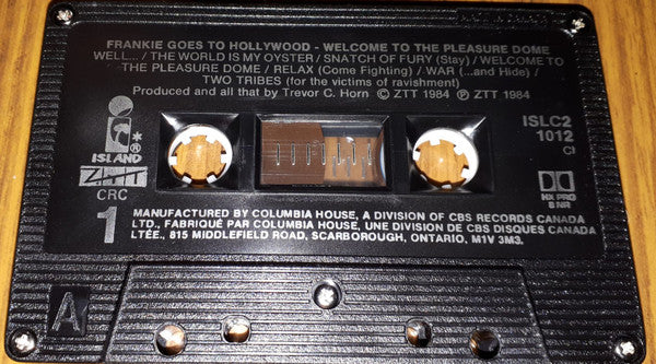 Frankie Goes To Hollywood : Welcome To The Pleasuredome (Cass, Album, Club)