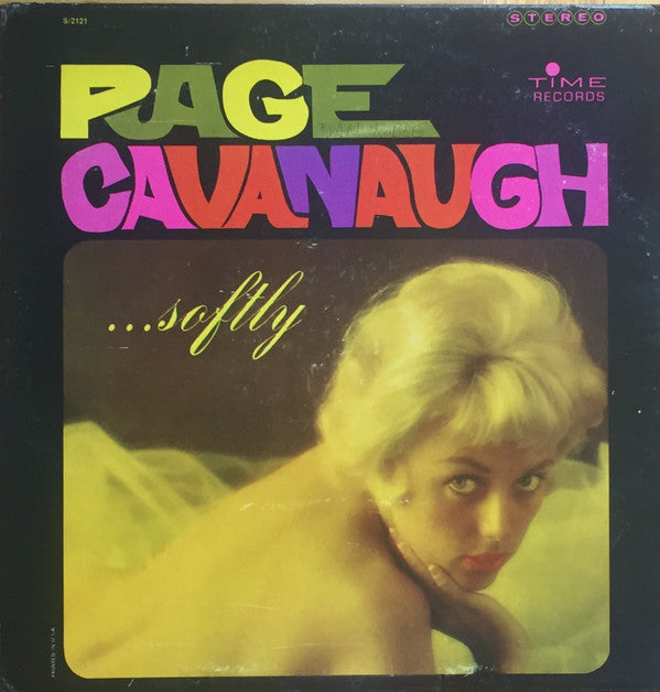 Page Cavanaugh : ...Softly (LP, Album)