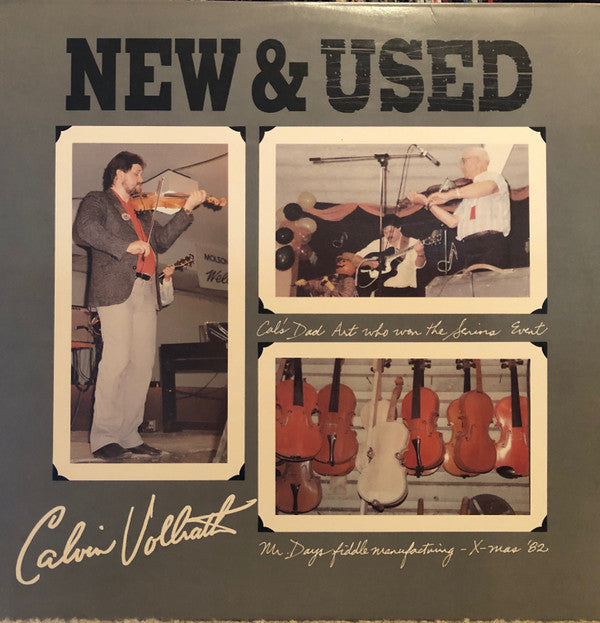 Calvin Vollrath : New & Used (LP, Album)