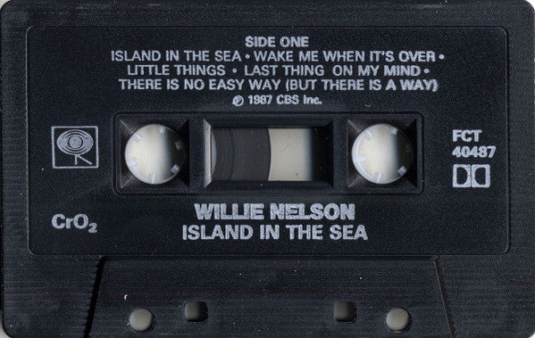 Willie Nelson : Island In The Sea (Cass, Album, Club, CrO)