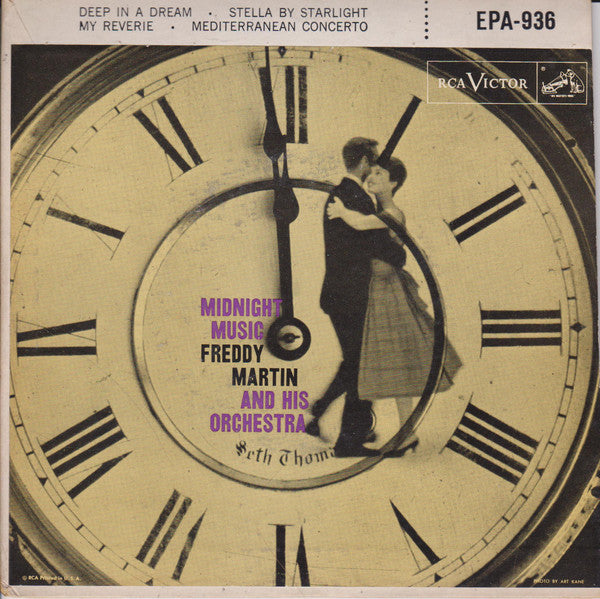 Freddy Martin : Midnight Music (7", EP)