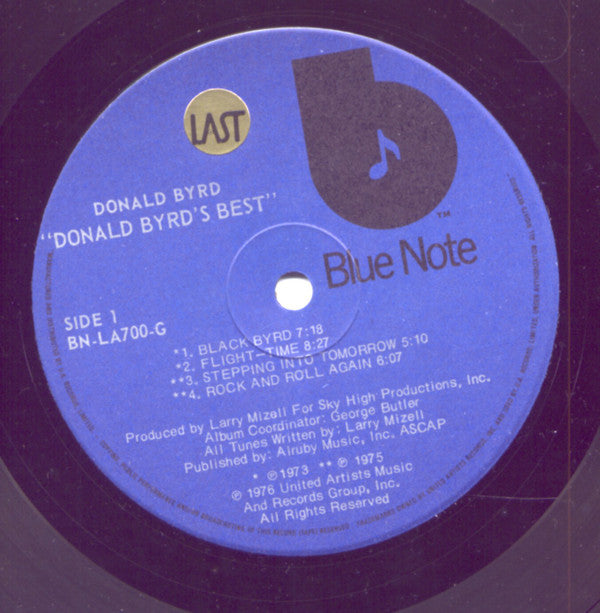 Donald Byrd : Donald Byrd's Best (LP, Comp)