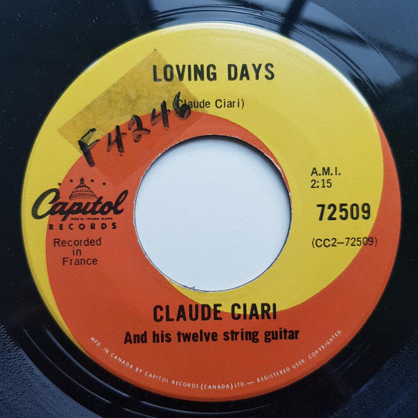 Claude Ciari : Tower Bridge / Loving Days (7", Single)