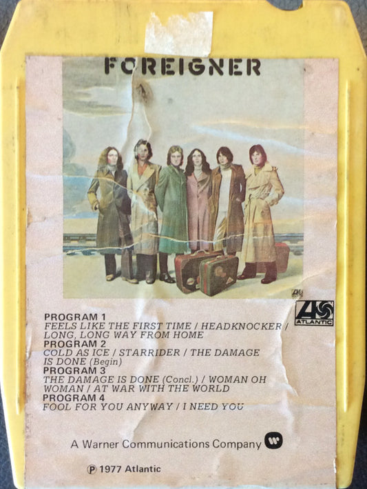 Foreigner : Foreigner (8-Trk, Album)