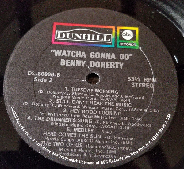 Denny Doherty : Watcha Gonna Do (LP, Album)