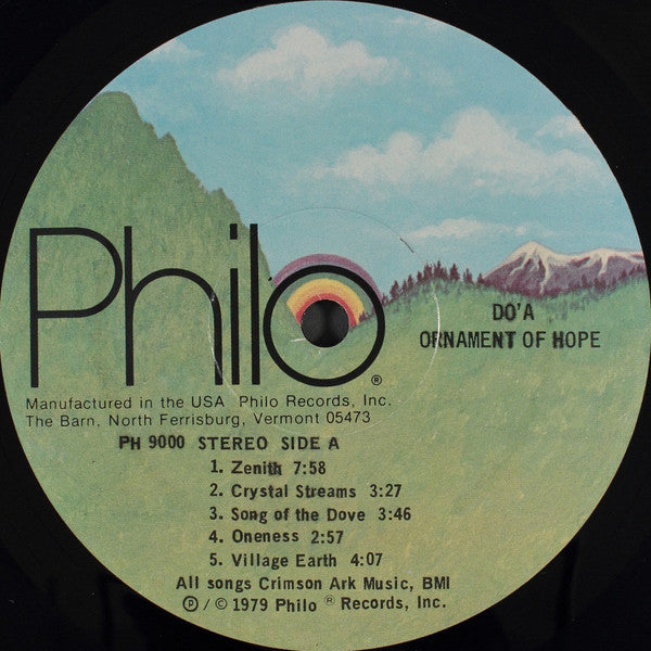 Do'a : Ornament Of Hope (LP, Album)