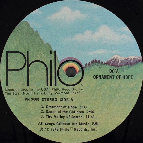 Do'a : Ornament Of Hope (LP, Album)