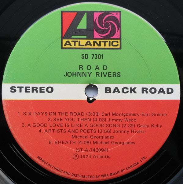 Johnny Rivers : Road (LP, Album)