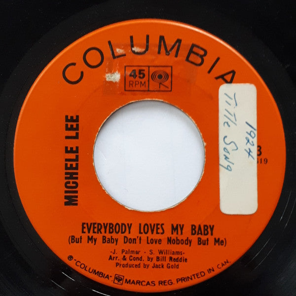 Michele Lee : L. David Sloane (7", Single)