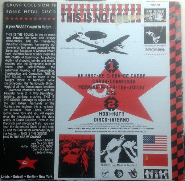 Age Of Chance : Crush Collision (12")
