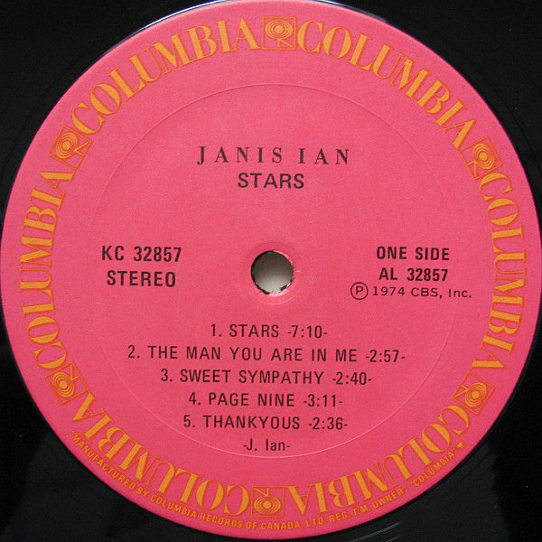 Janis Ian : Stars (LP, Album)