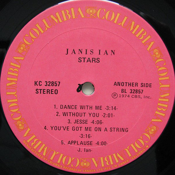 Janis Ian : Stars (LP, Album)