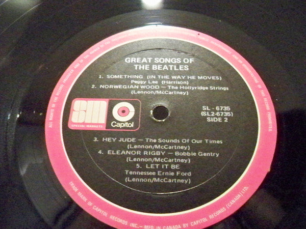 Various : Great Songs Of The Beatles (LP, Comp)