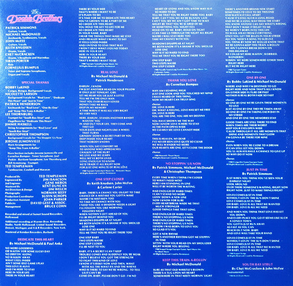 The Doobie Brothers : One Step Closer (LP, Album)