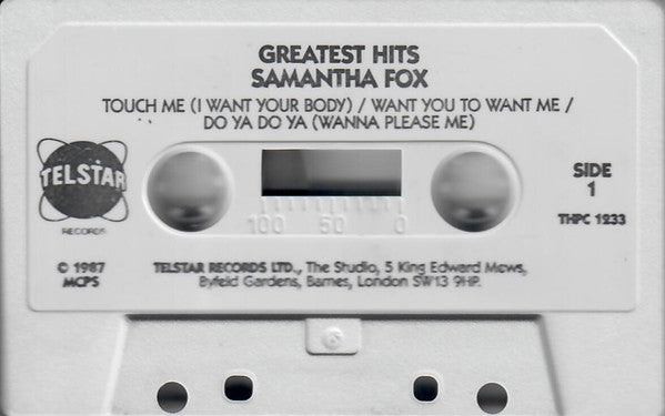 Samantha Fox : Greatest Hits (Cass, Comp)