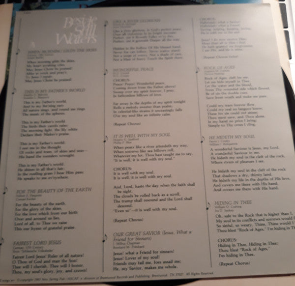 The Don Marsh Orchestra : Beside Still Waters (LP, Album)