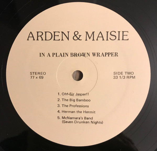 Arden & Maisie : In A Plain Brown Paper (LP, Album)