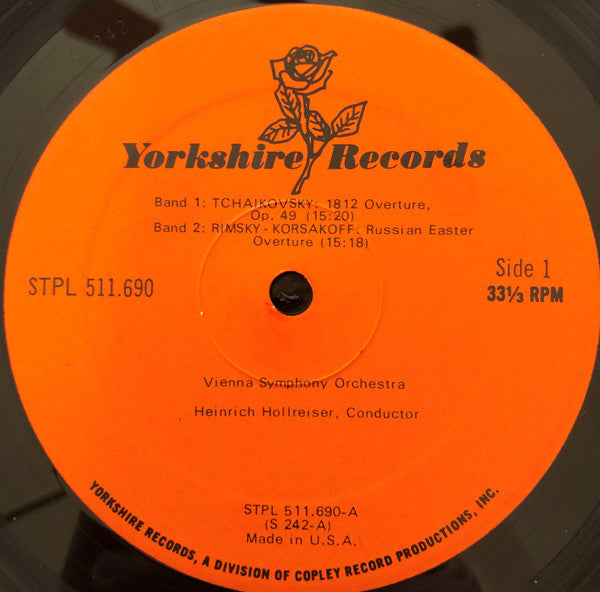 Tchaikovsky*, Borodine*, Moussorgsky*, Rimsky-Korsakov*, H. Hollreiser*, Wiener Symphoniker - Chor Der Weiner Staatsoper* : Tchaikovsky ∙ Borodine ∙ Moussorgsky ∙ Rimsky-Korsakov (LP, Comp)