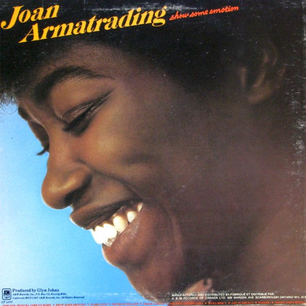 Joan Armatrading : Show Some Emotion (LP, Album)