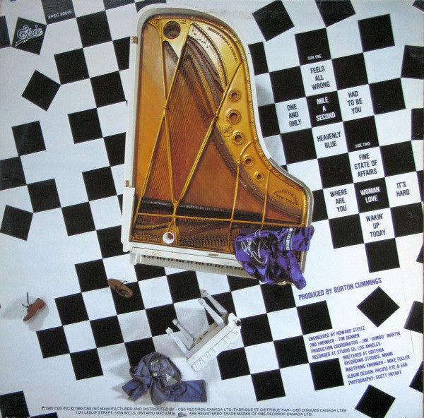 Burton Cummings : Woman Love (LP, Album)