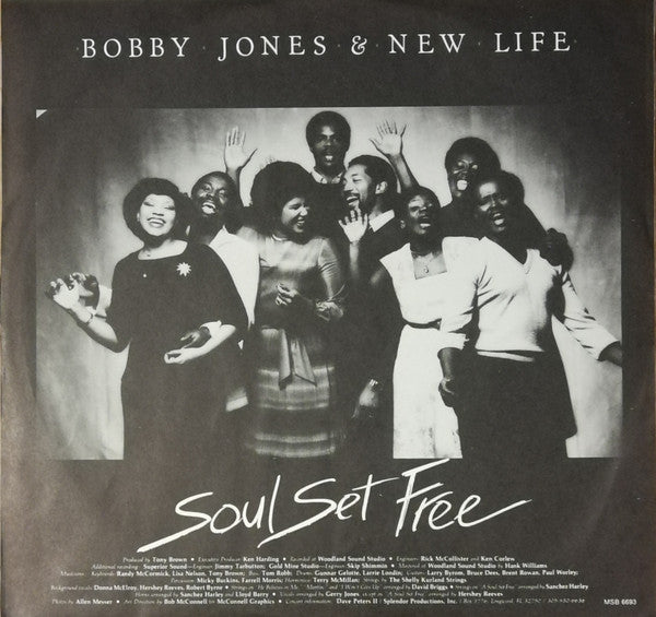 Bobby Jones & New Life* : Soul Set Free (LP, Album)