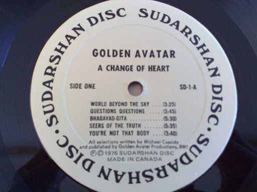 Golden Avatar : A Change Of Heart (LP, Album)