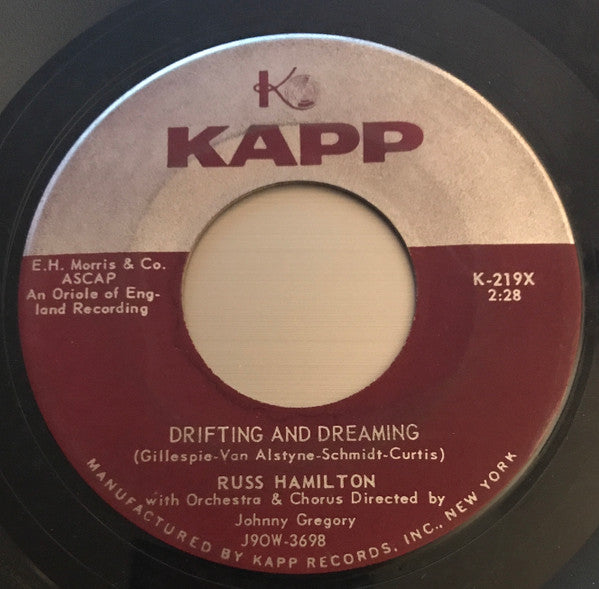 Russ Hamilton : Tip-Toe Through The Tulips / Drifting And Dreaming (7", Single)
