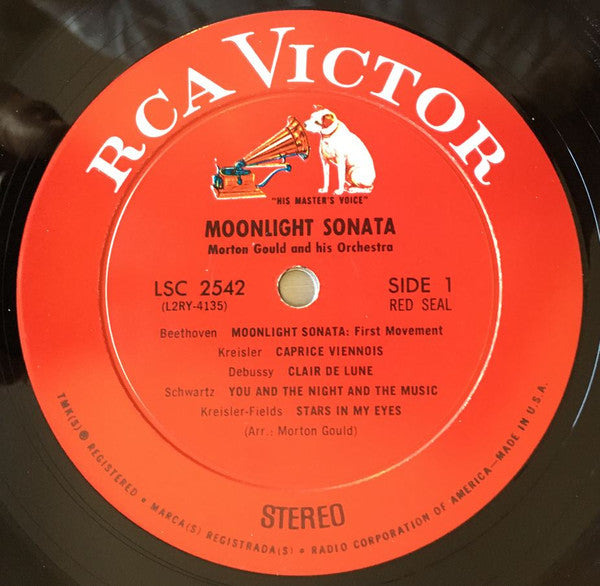 Morton Gould And His Orchestra : Moonlight Sonata (LP, RE)