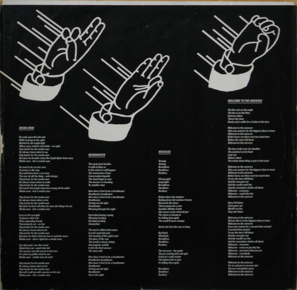 Flash And The Pan* : Lights In The Night (LP, Album)