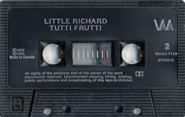 Little Richard : Tutti Frutti (Cass, Comp, Dol)