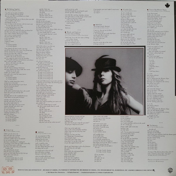 Rickie Lee Jones : Pirates (LP, Album)