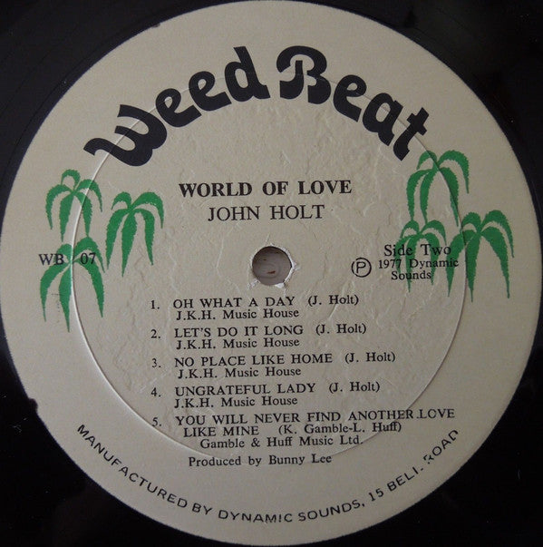 John Holt : World Of Love (LP, Album)