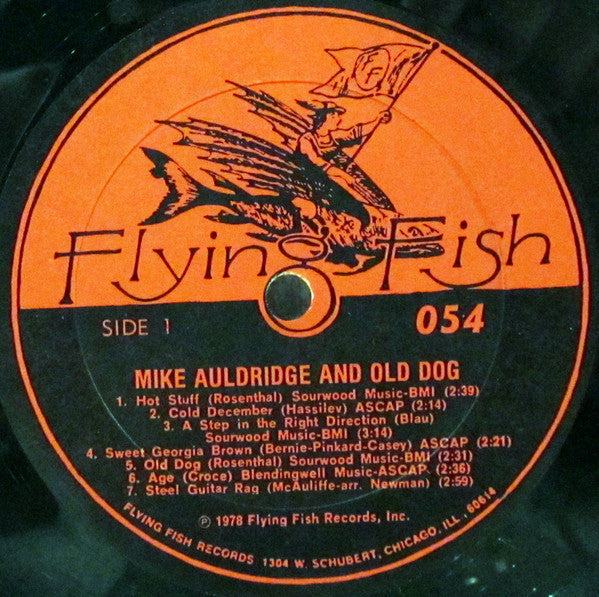 Mike Auldridge & Old Dog (2) : Mike Auldridge & 'Old Dog' (LP, Album)