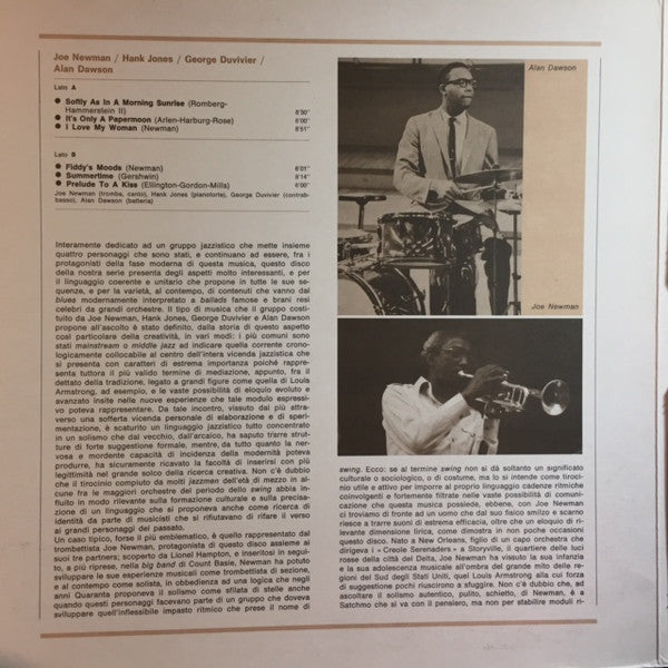 Joe Newman, Hank Jones, George Duvivier, Alan Dawson : I Giganti Del Jazz Vol. 50 (LP, Album)