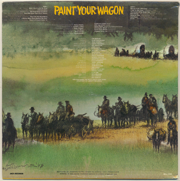 Various : Paint Your Wagon (LP, Album, RE)