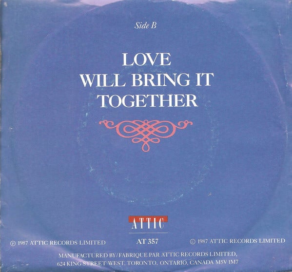 Joey Gregorash : Together (The New Wedding Song) (7")