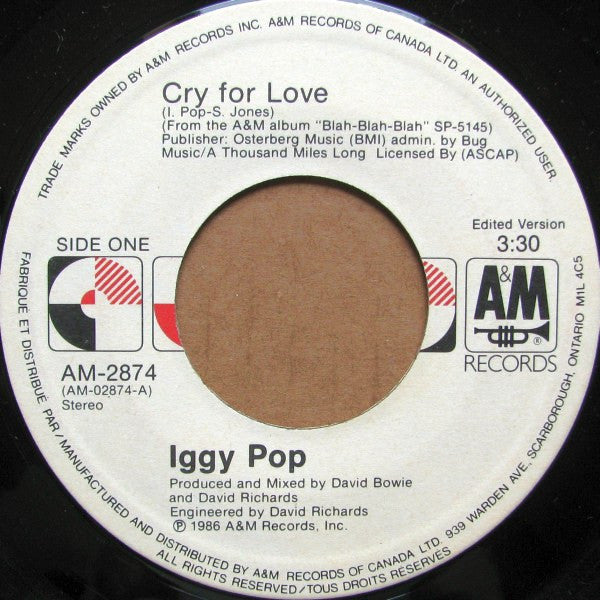 Iggy Pop - Cry For Love (7